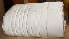 Trapuntino-Ciprea-La-Perla-matrimoniale-quilt-bianco-primaverile