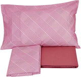 completo lenzuola fazzini matteo in offerta in cotone singolo rosa