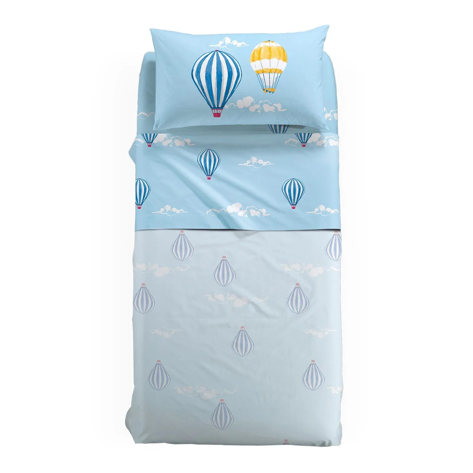 Comfy Deal Lenzuola Microfibra Twin Panda Per Bambini | Set Completo Con Federa, Lenzuolo Piatto E Con Angoli - Morbido E Traspirante