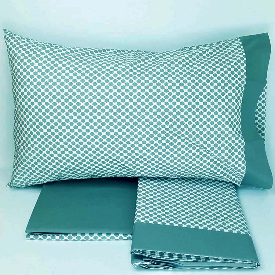 dots completo lenzuola fazzini in cotone in offerta letto singolo
