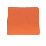 Lenzuolo superiore Arianna di Fazzini. Lenzuolo di sopra matrimoniale tinta unita in percalle di puro cotone. Colore arancione