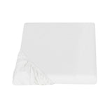 Lenzuolo inferiore con angoli elasticizzati Arianna di Fazzini. Lenzuolo sotto con angoli matrimoniale tinta unita in percalle di puro cotone. Colore panna
