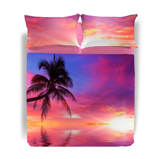 Lenzuolo copriletto cotone Caleffi Dream Place tempesta home