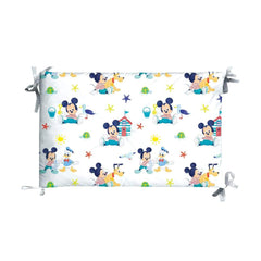 paracolpi in cotone Caleffi Disney. Fantasia Baby Mickey, con Topolino su fondo bianco.