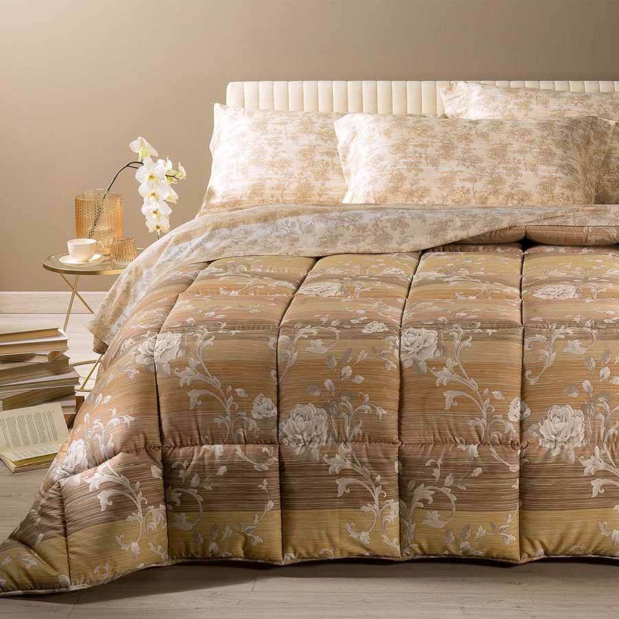 Piumone matrimoniale oro top