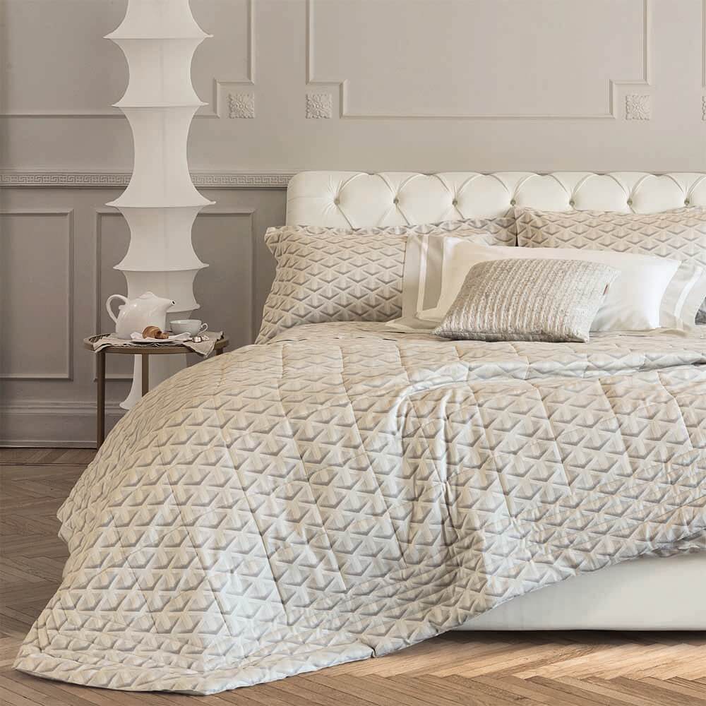 Trapuntino Matrimoniale Sabbia 260x260cm